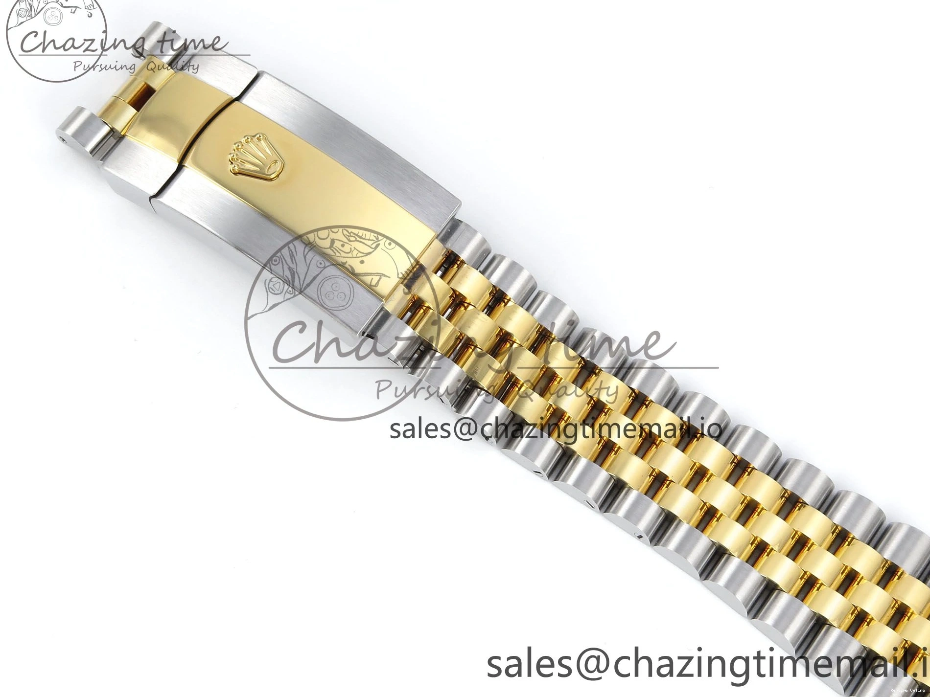 1225 Resilient DateJust 36 126233 EWEF Best Edition YG Stick Dial on SS YG Jubilee Bracelet A 624
